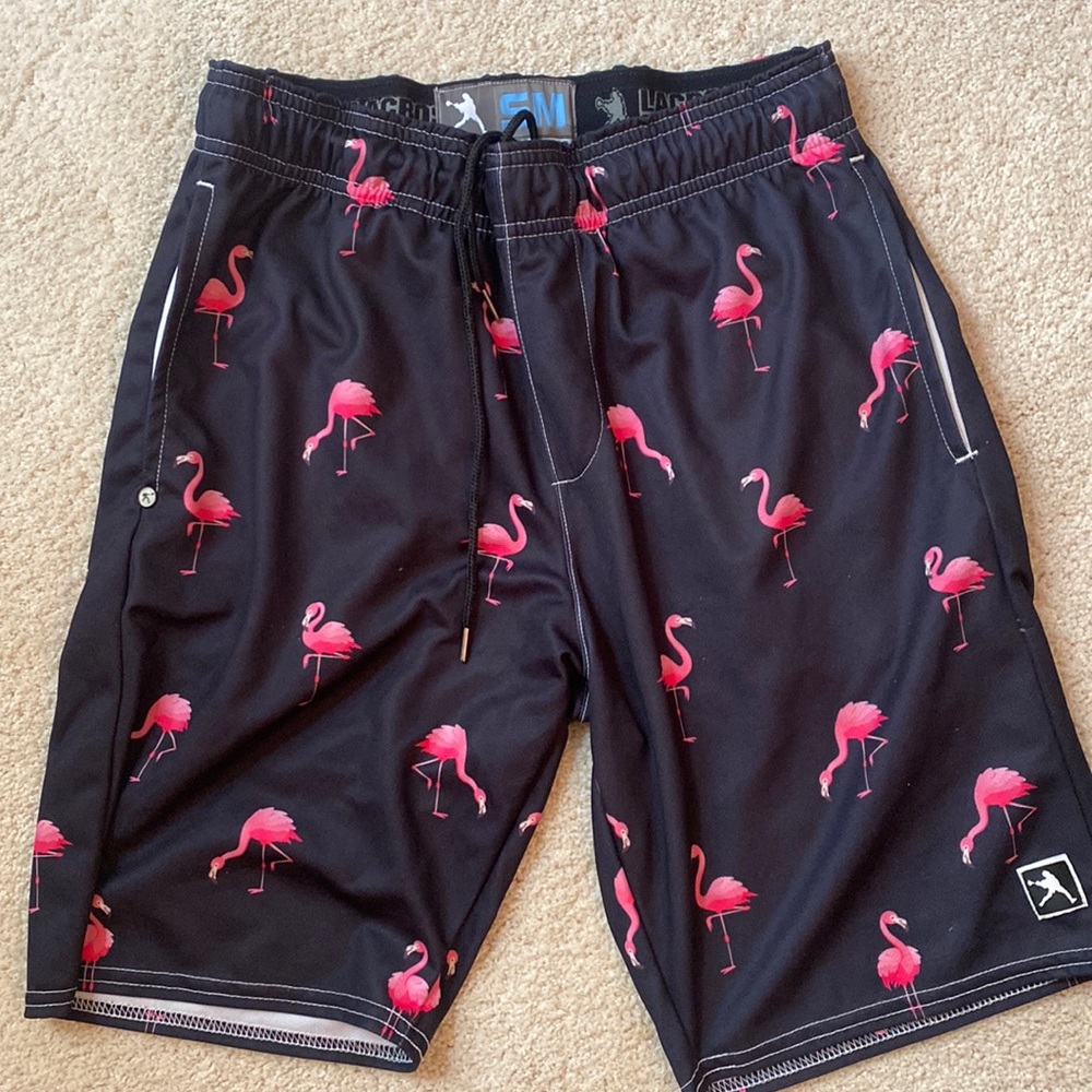 Flamingo lacrosse shorts